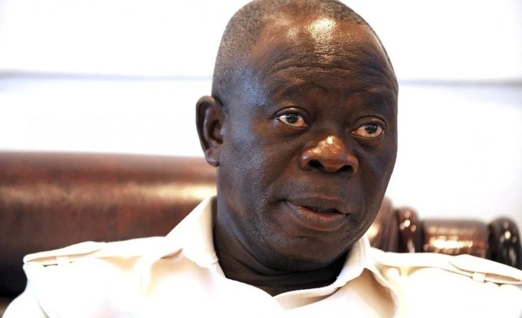 Adams Oshiomhole urges politicians to stop election rigging