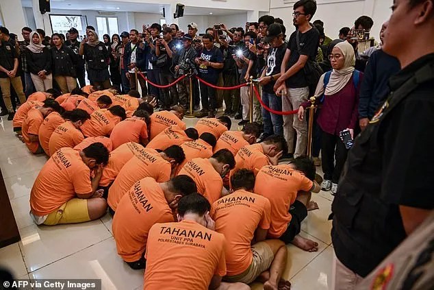 Indonesian police arrest men over alleged gay party