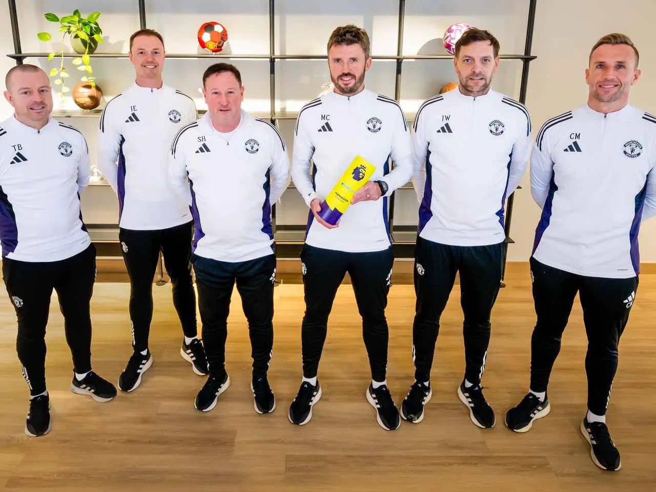 Michael Carrick Named January Premier League Manager of the Month