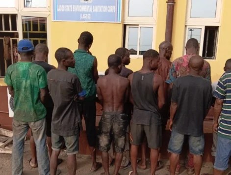 Lagos Arrests 46 for Open Defecation in Sanitation Enforcement Drive