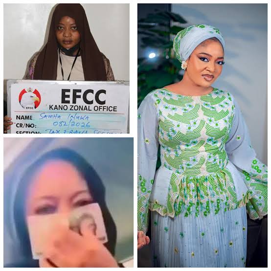 EFCC Arrests Kannywood Star Samha Inuwa Over Alleged Naira Mutilation After Viral Video