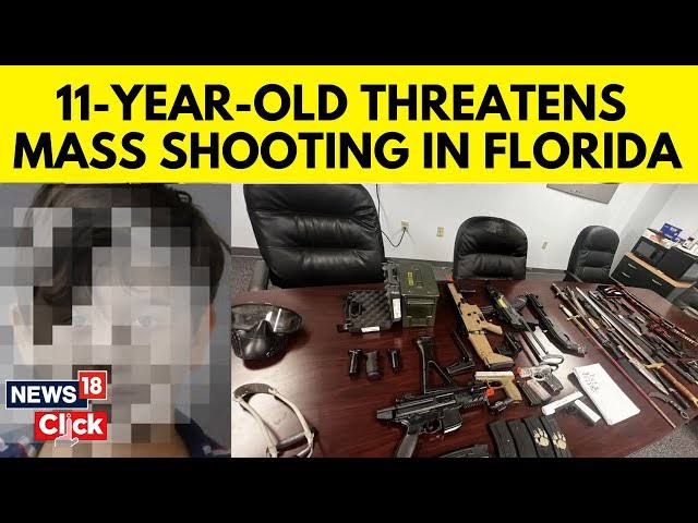 11-Year-Old Boy Arrested in Florida for Threatening to Bring Gun to School