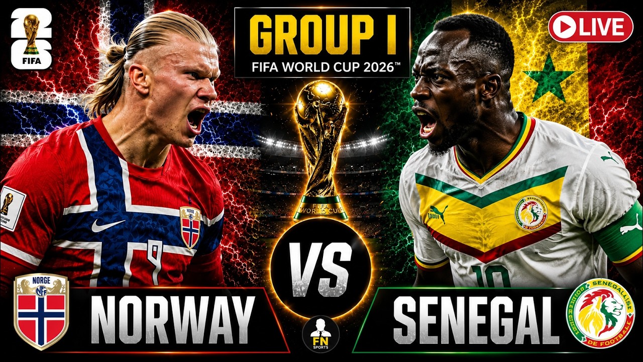 Norway vs Senegal Live Score: World Cup 2026 Match Stats, Highlights and Key Moments