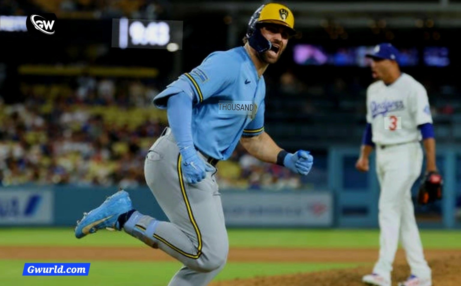 Brewers Rally in Ninth to Beat Dodgers 5-4 in One of the Best Wins of the Year