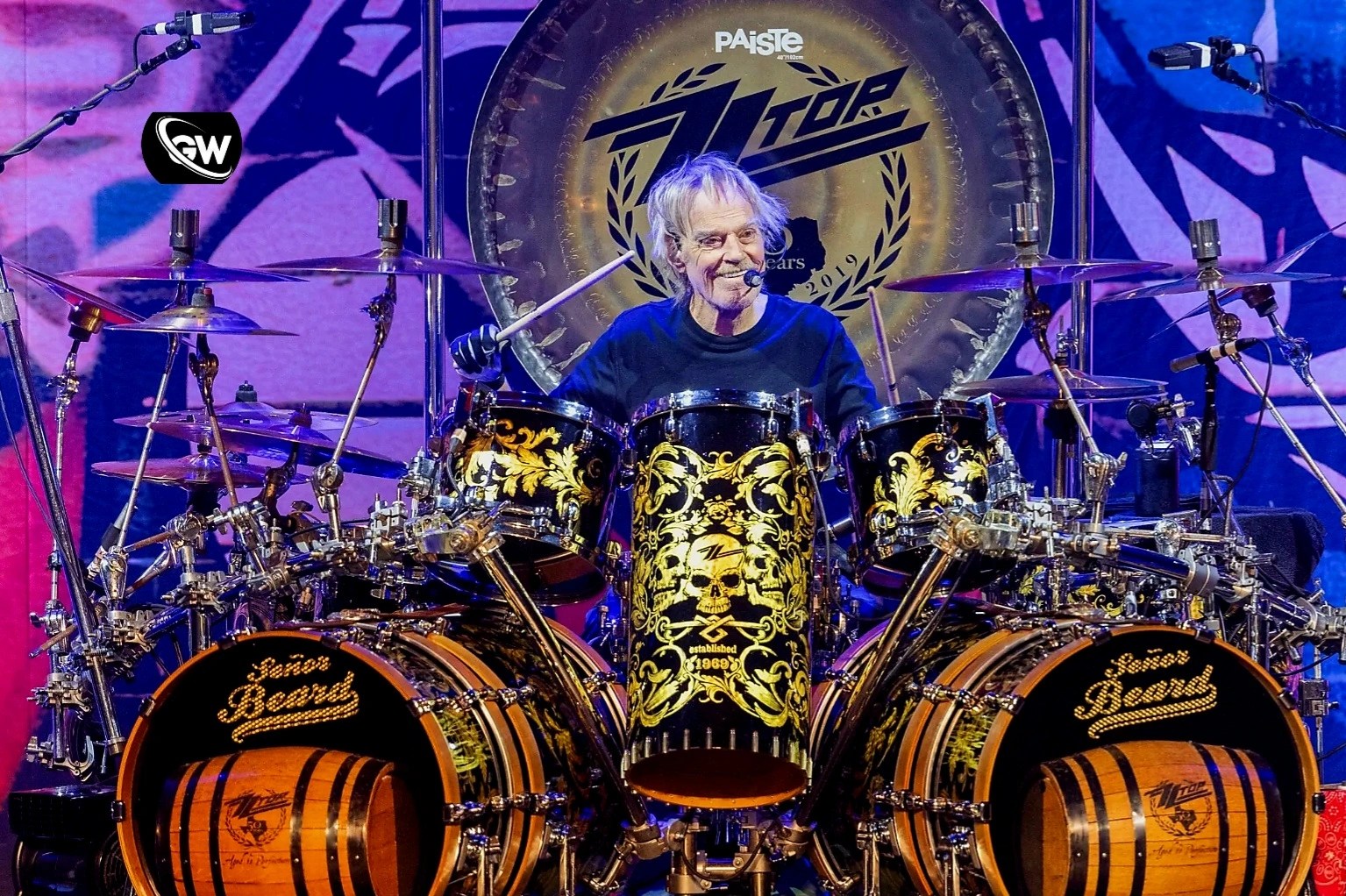 Frank Beard Dies at 77: ZZ Top Drummer Who Defied His Name Remembered