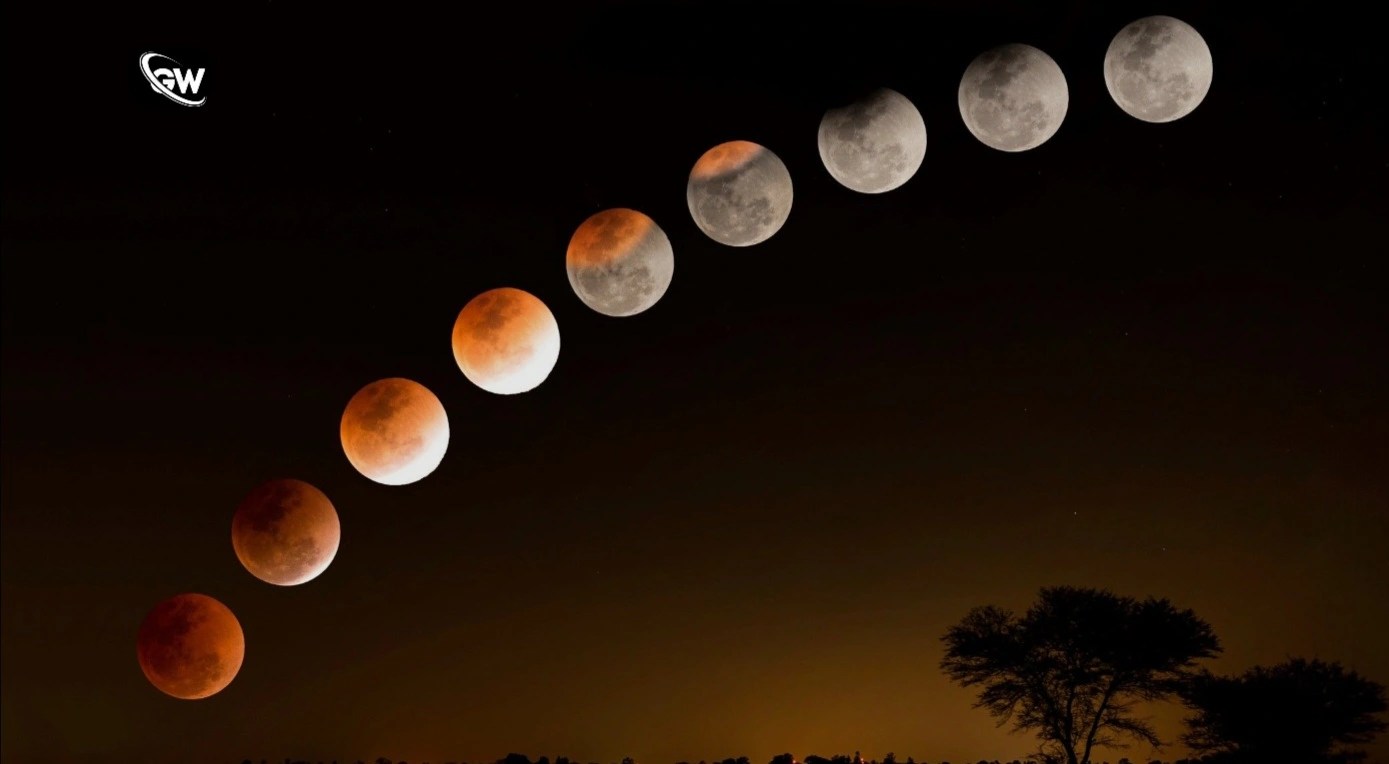Partial Lunar Eclipse Stuns Skywatchers With an ‘Almost Blood Moon’: Best Photos From Around the World