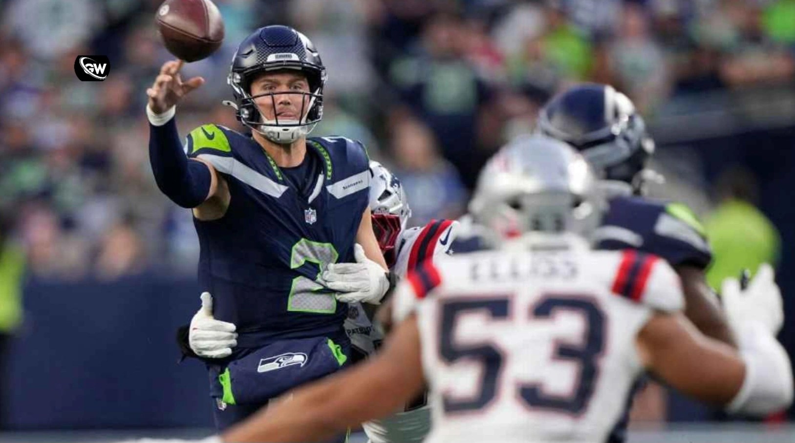 Seahawks Week 1 Win Over Patriots Comes After Sam Darnold Exits With Hip Injury