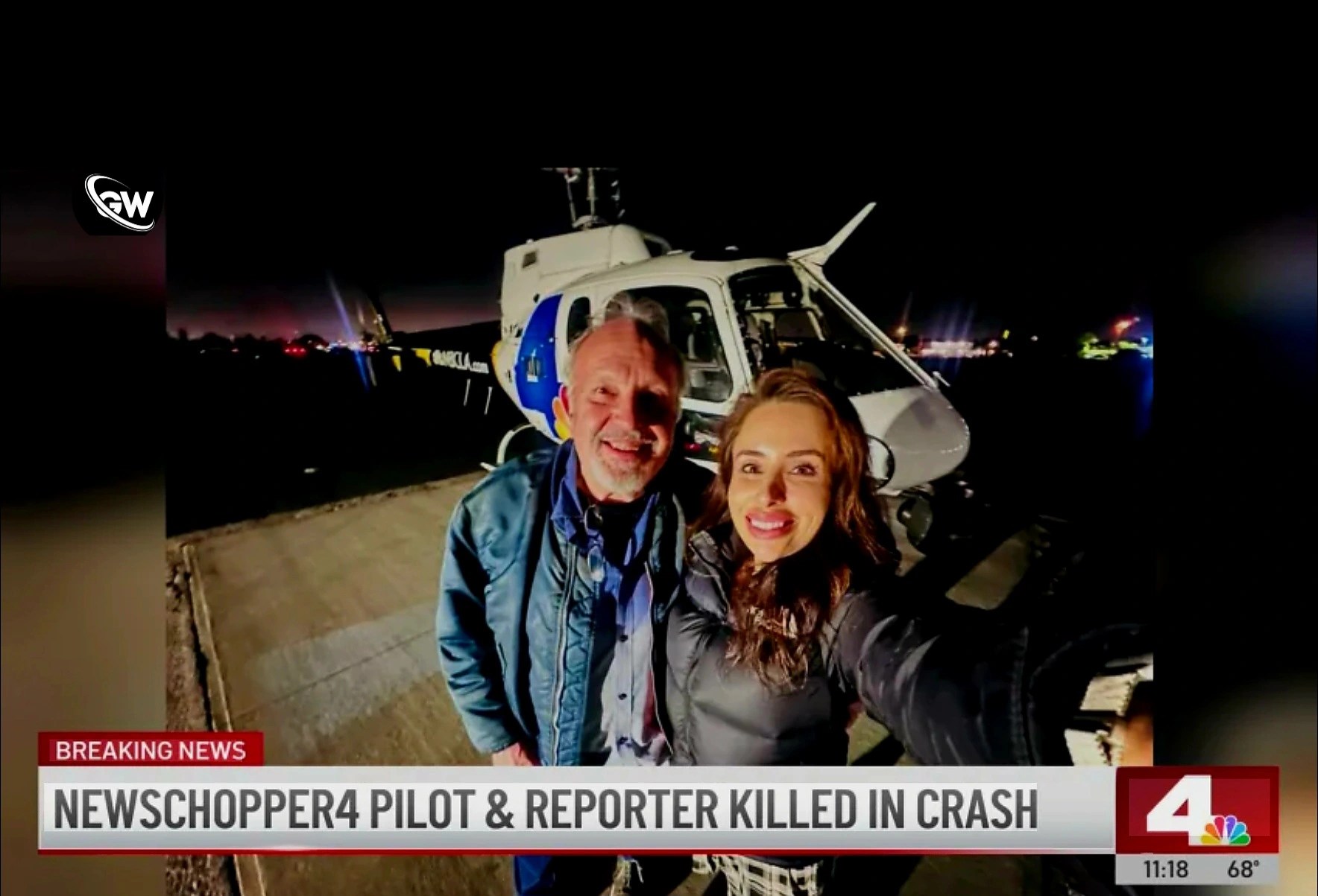 Eliana Moreno and George Marciniw Killed in Los Angeles News Helicopter Crash