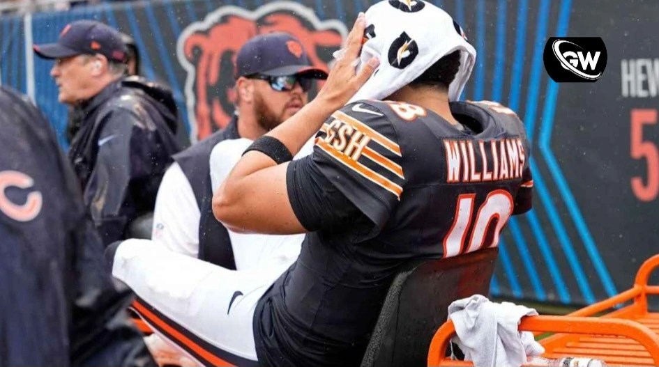 Caleb Williams Hamstring Injury: Bears QB Carted Off After Injury Against Vikings