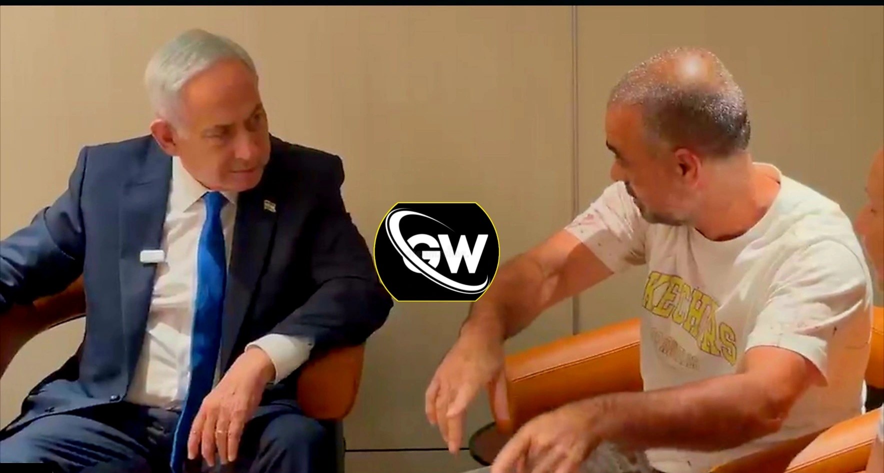 Flydubai Passenger Yaniv Hayun Tells Netanyahu How He Helped Stop Cockpit Attacker