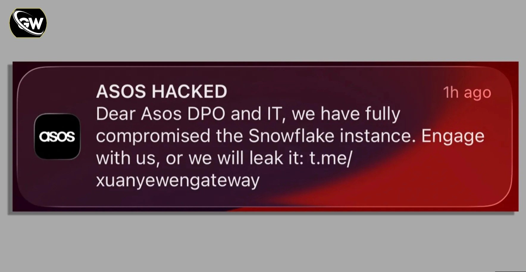 ASOS Hacked Message: What Customers Should Do to Protect Themselves