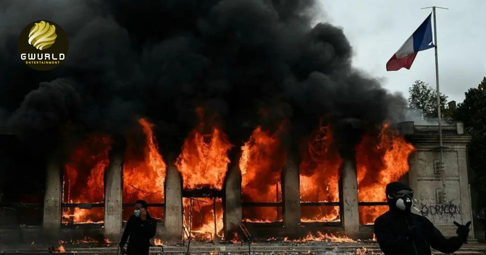 Macron Limits French Weekend Protests to Trade Union Demonstrations After Unrest