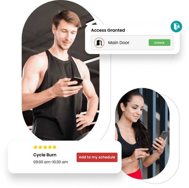 Gym Software With Loyalty Program - Perfect Gradient Art - Retina