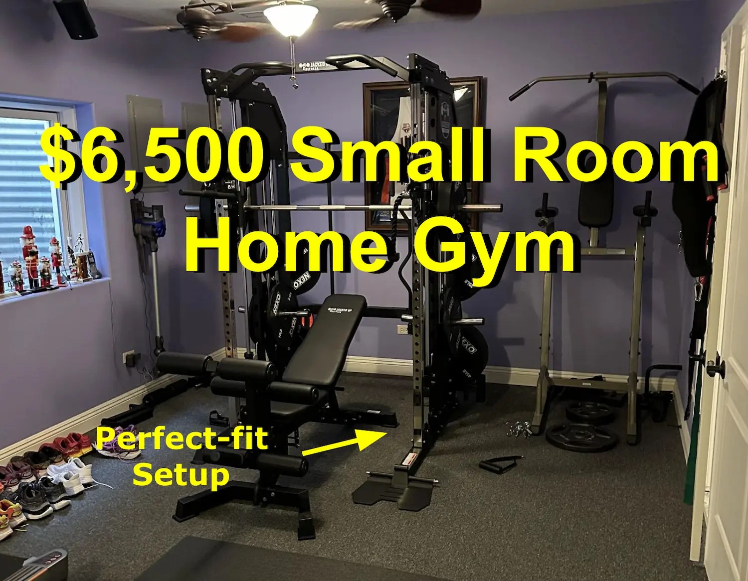 How to build a home gym in a small space (2025): jason's $6,5k setup