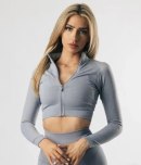 Alphalete Fermuarlı Crop Ceket