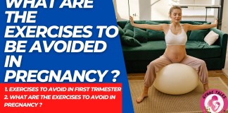 What are the Exercises to be avoided in Pregnancy Exercise to avoid during Pregnancy