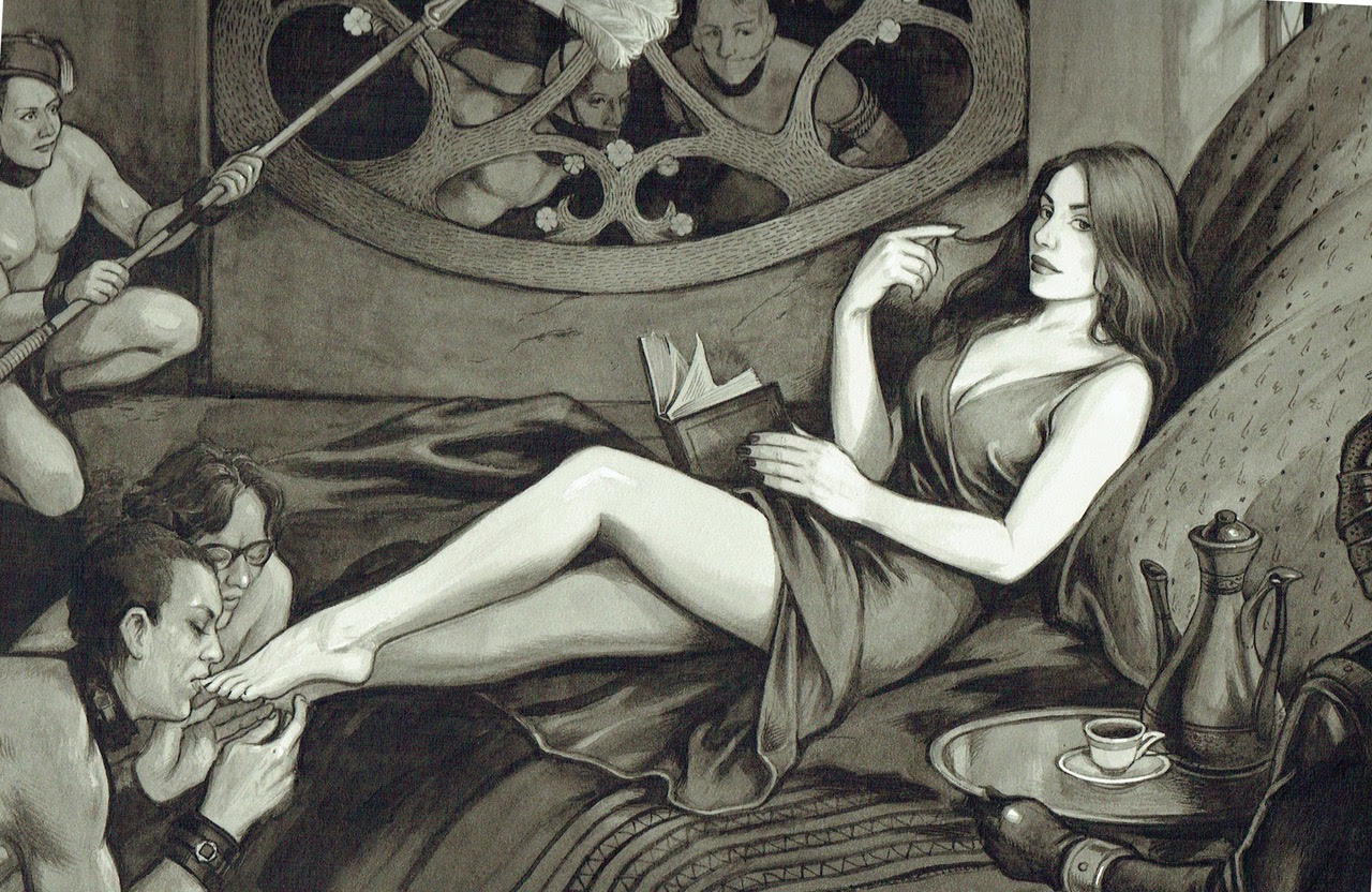A portrait by Sardax - Gynarchy Goddess