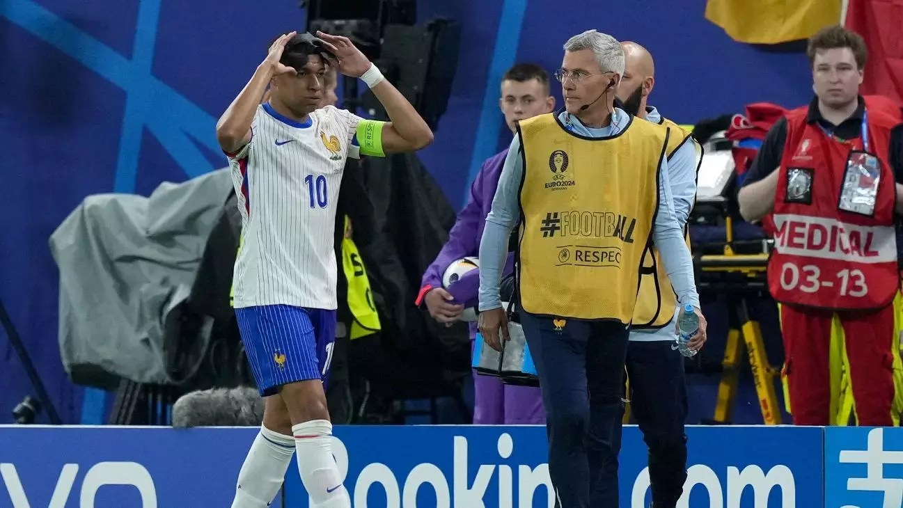 The Physical Toll on Kylian Mbappé During Euro 2024