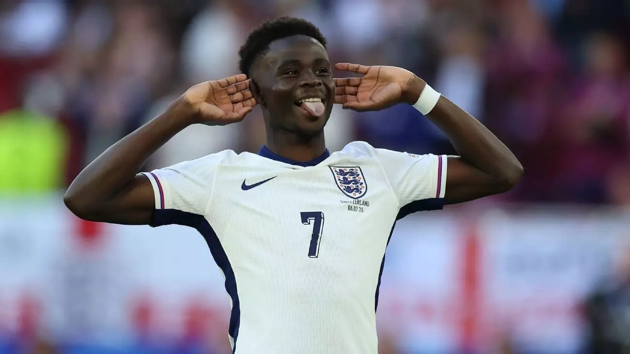 Analysis of Bukayo Saka’s Heroics in Euro 2024 Quarterfinals