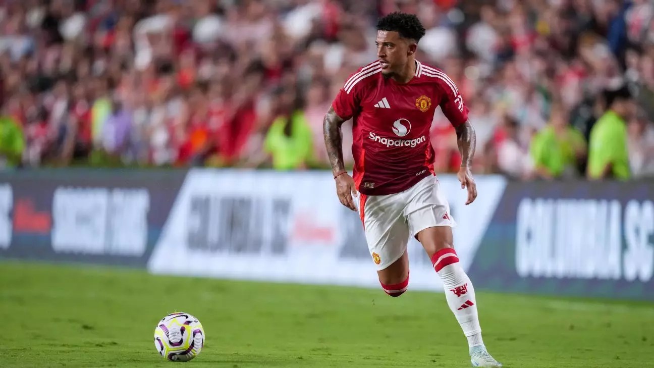 The Potential of Jadon Sancho as Manchester United’s Central Striker