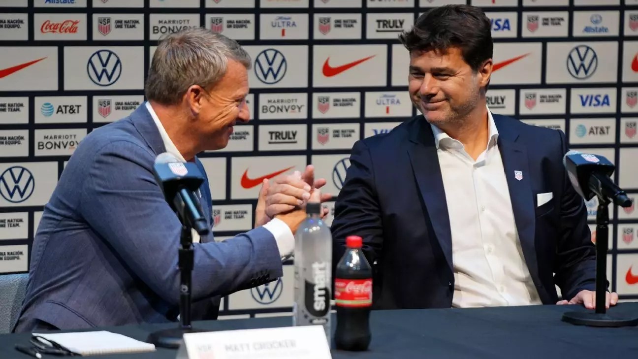 Mauricio Pochettino Takes the Helm: Charting a New Course for U.S. Men’s Soccer