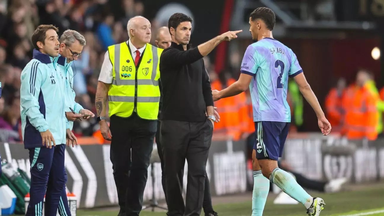 Arsenal’s Control Issues: A Call for Discipline from Arteta