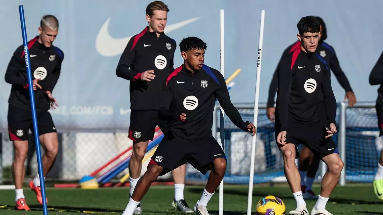 Barcelona’s Tactical Resilience: A Look at Team Status Ahead of Las Palmas Clash