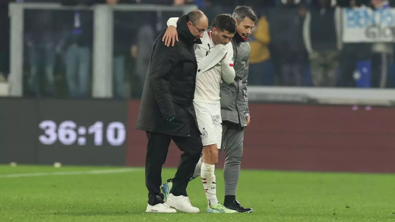 Christian Pulisic’s Injury: Implications for AC Milan and the U.S. Men’s National Team