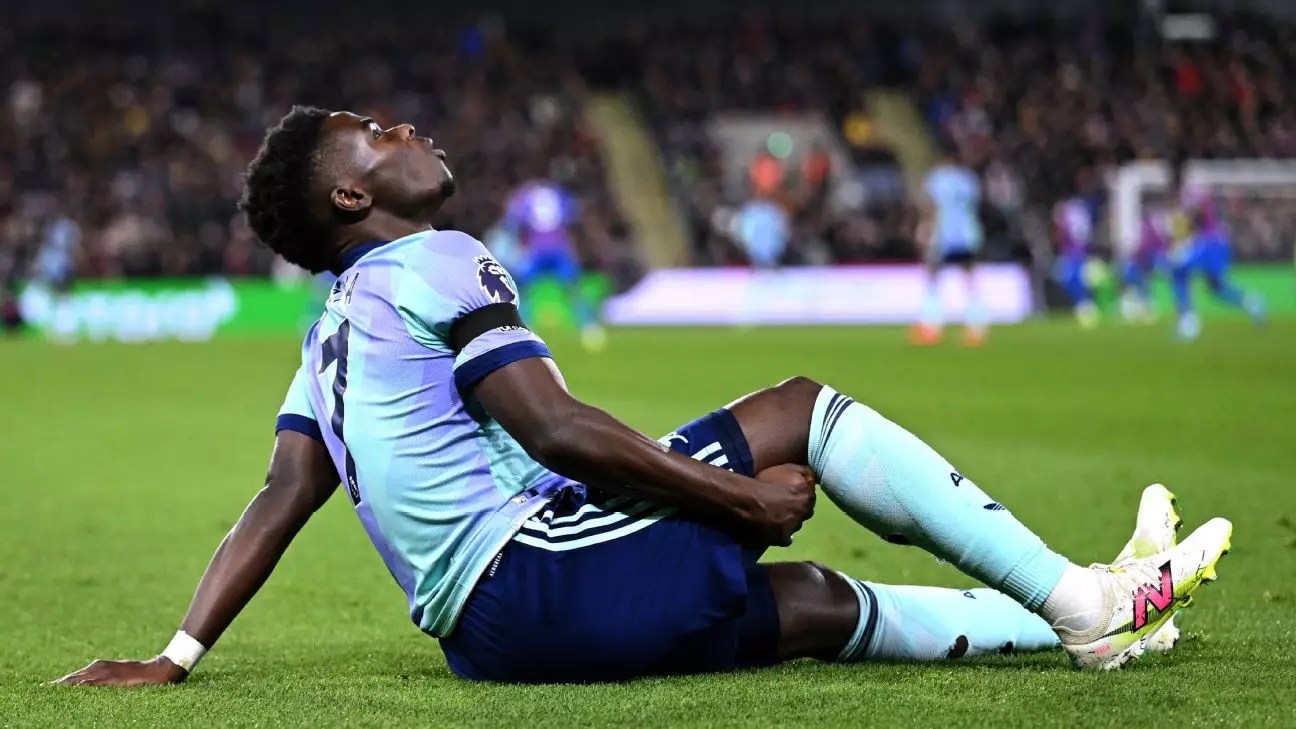 Pivotal Injury Challenges Arsenal’s Momentum: The Effects of Saka’s Absence
