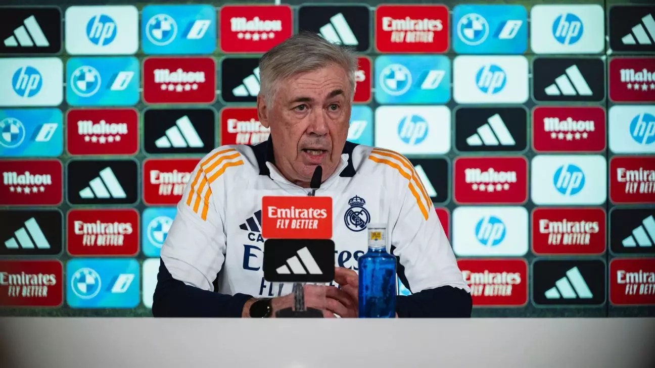 Real Madrid’s Struggles: Ancelotti’s Steadfast Response Amidst Criticism