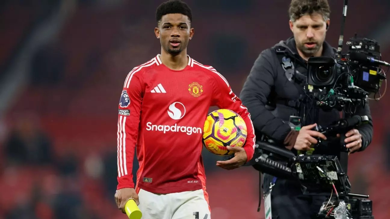 Manchester United’s Injury Setback: Amad Diallo’s Season in Jeopardy