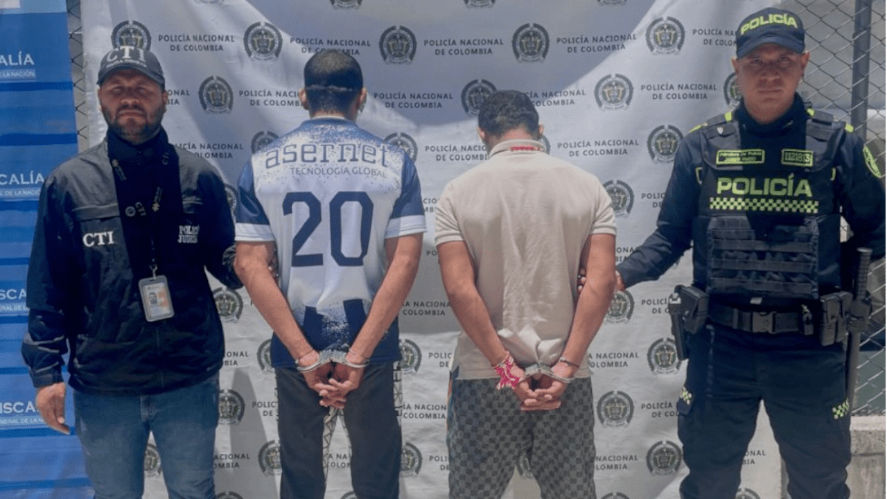 Capturan a dos hombres por abusar a una mujer y obligar a su pareja a presenciar el hecho en Guatapé