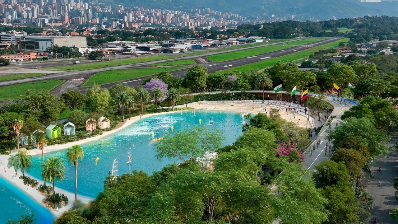 ¡Mar-avillosas noticias! El Megaproyecto «Gran Parque Medellín» traerá el mar a la ciudad