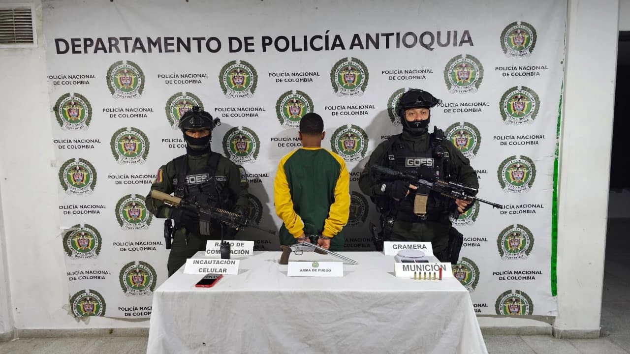 Policía Nacional capturó a sicario del GDCO “Carne Rancia” en Ciudad Bolívar