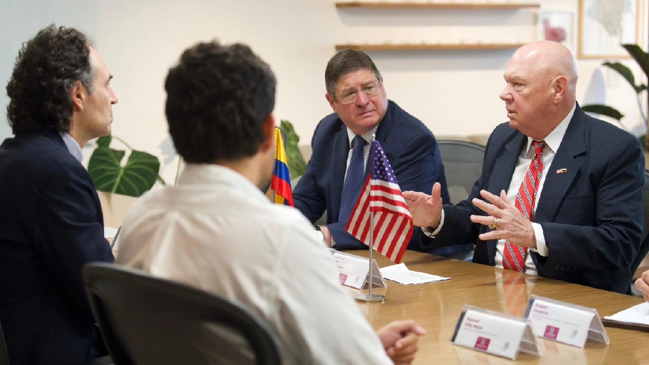 Reunión entre Federico Gutiérrez y Embajada de Estados Unidos por la lucha contra el narcotráfico