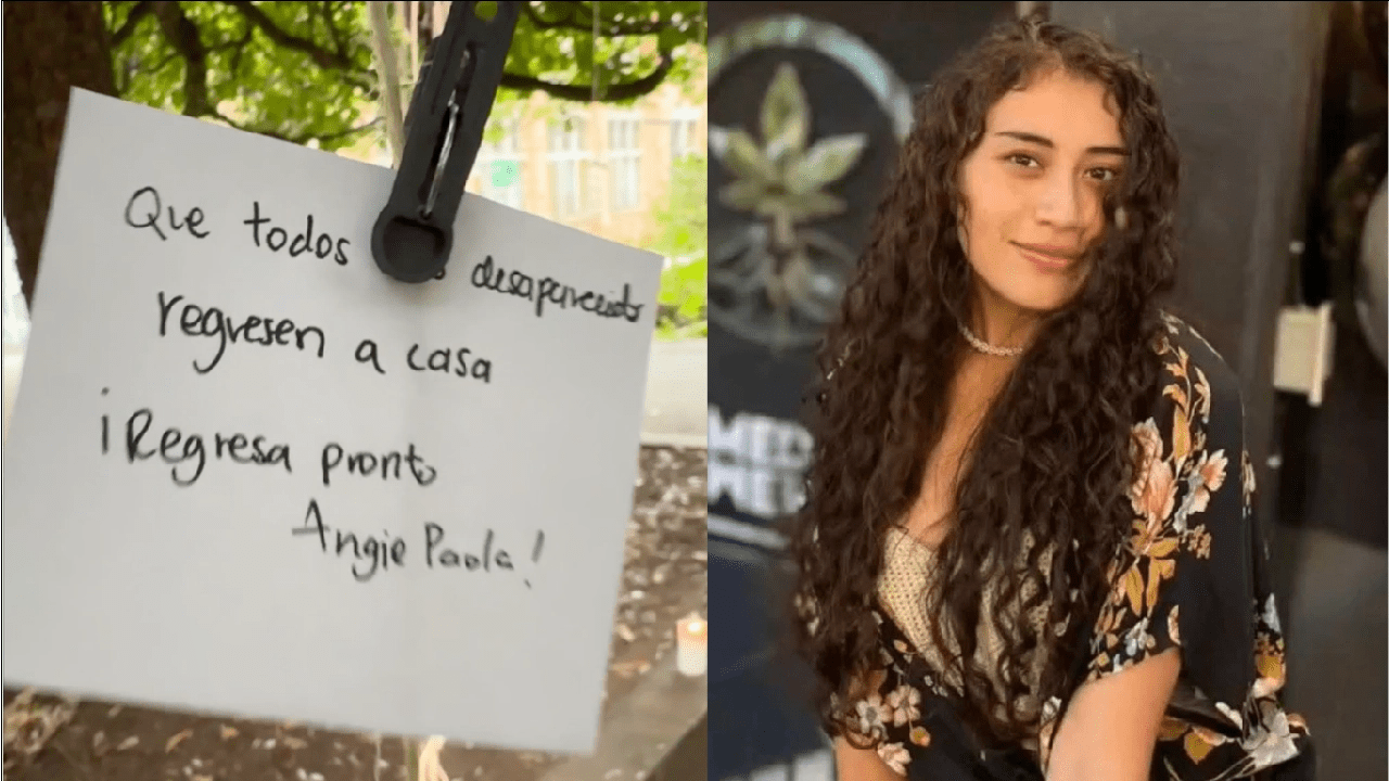 Se ajustan 15 días de la desaparición de Angie Pahola Tobar, estudiante de la UNAL