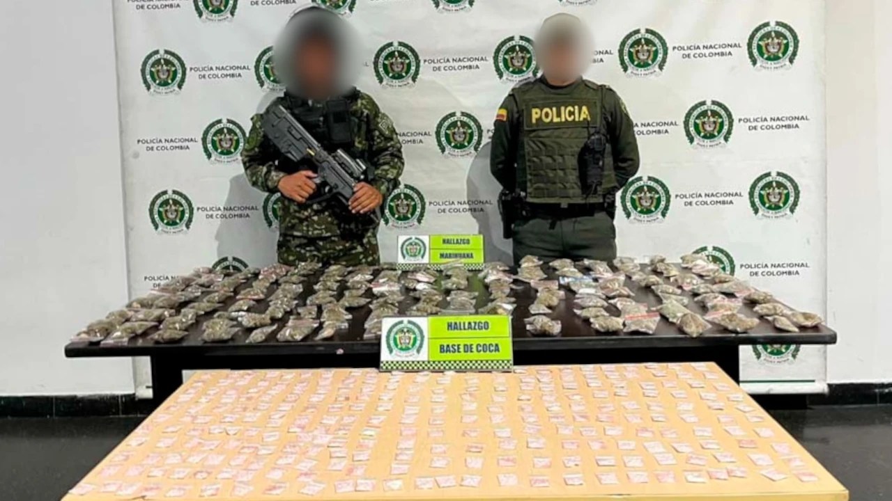 Revelan lista de los barrios con más incautaciones de estupefacientes en Medellín