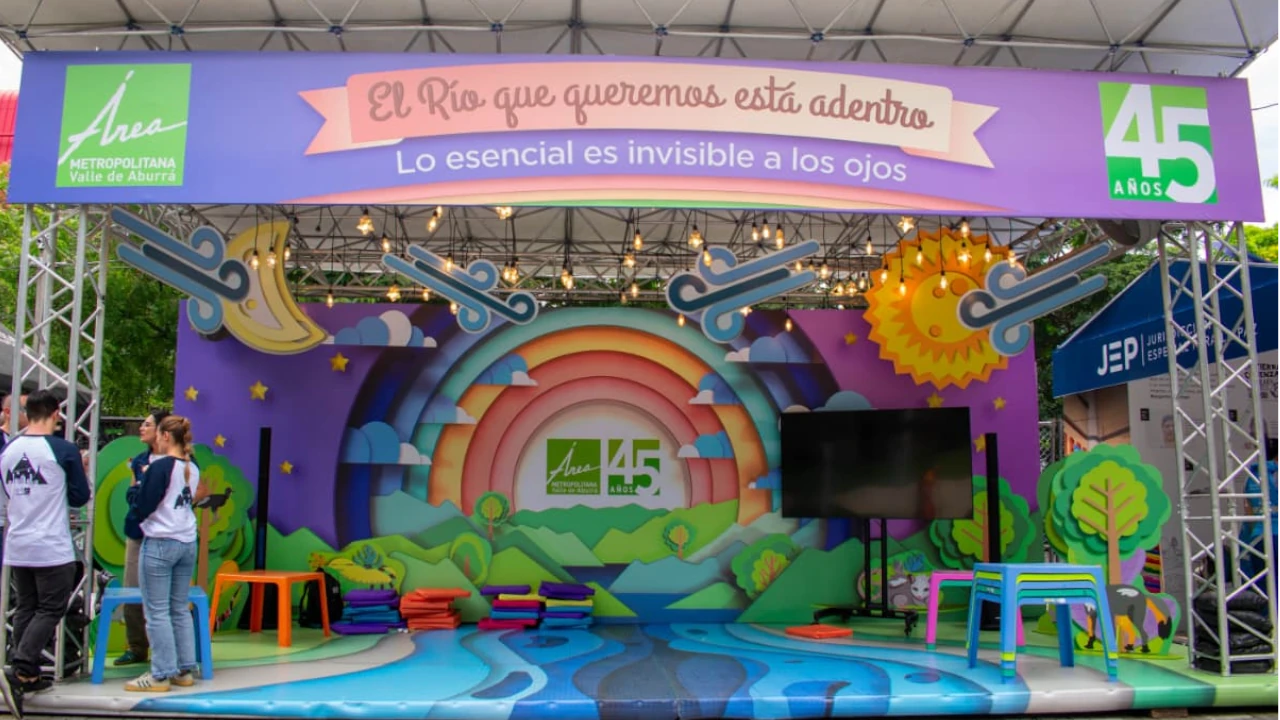 El río que nos une: Área Metropolitana invita a redescubrir el Río Aburrá Medellín en la Fiesta del Libro y la Cultura