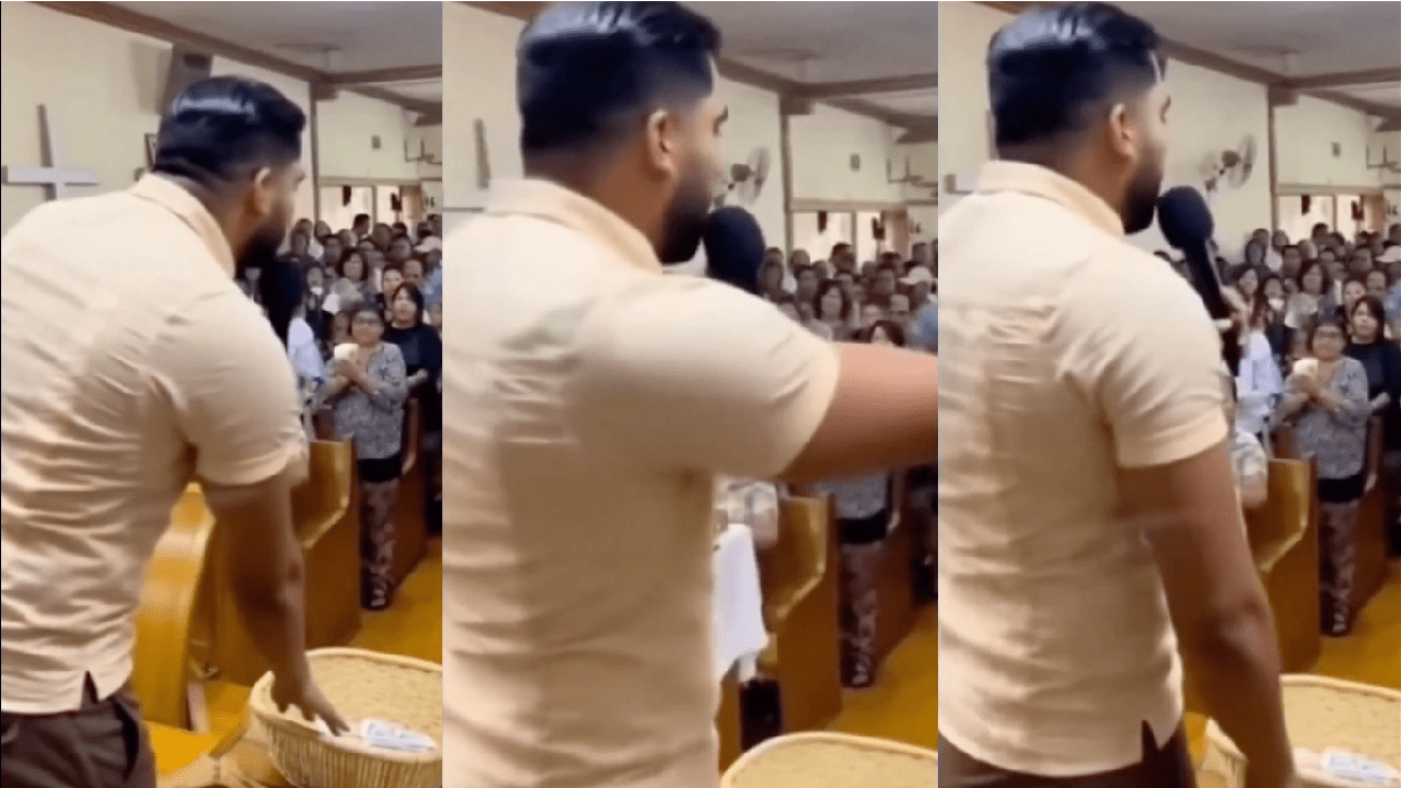 Video| A punta de ofrendas: un pastor dijo que Dios le prometió un iPhone 17 Pro Max a él y a su esposa