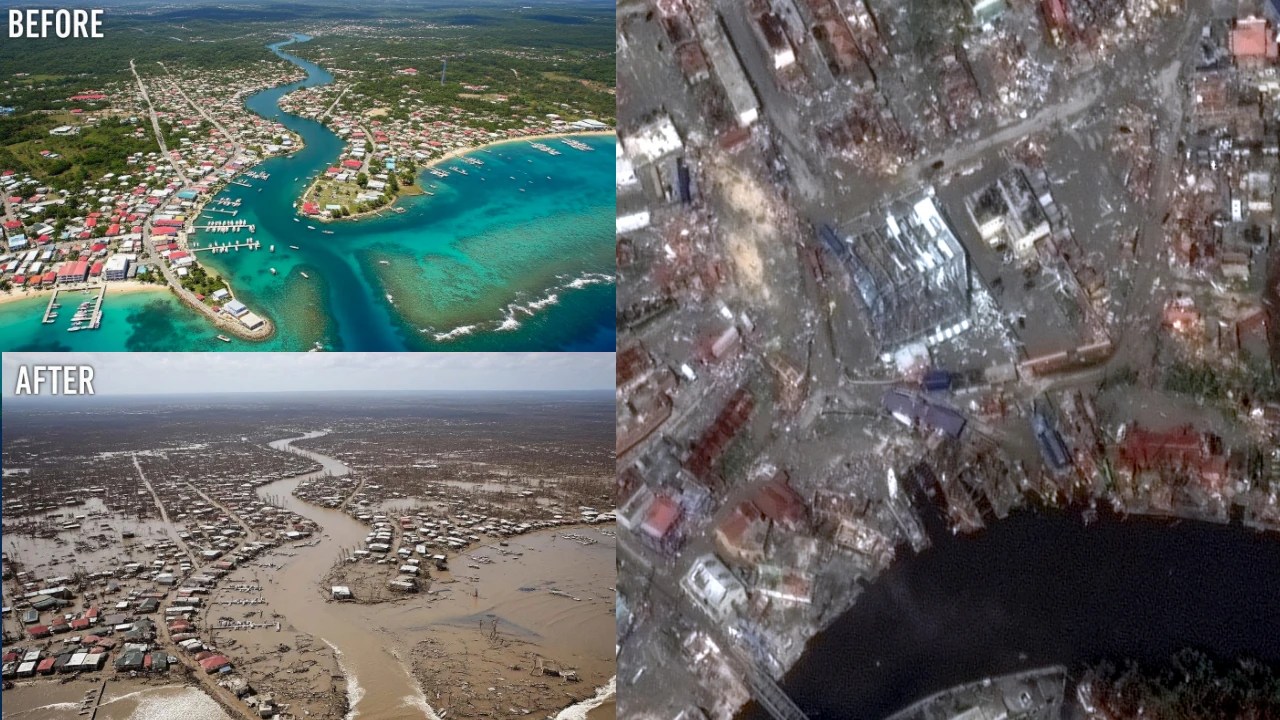 ¡Desgarrador! Huracán Melissa arrasó con Jamaica, destruyó el 90% de la isla