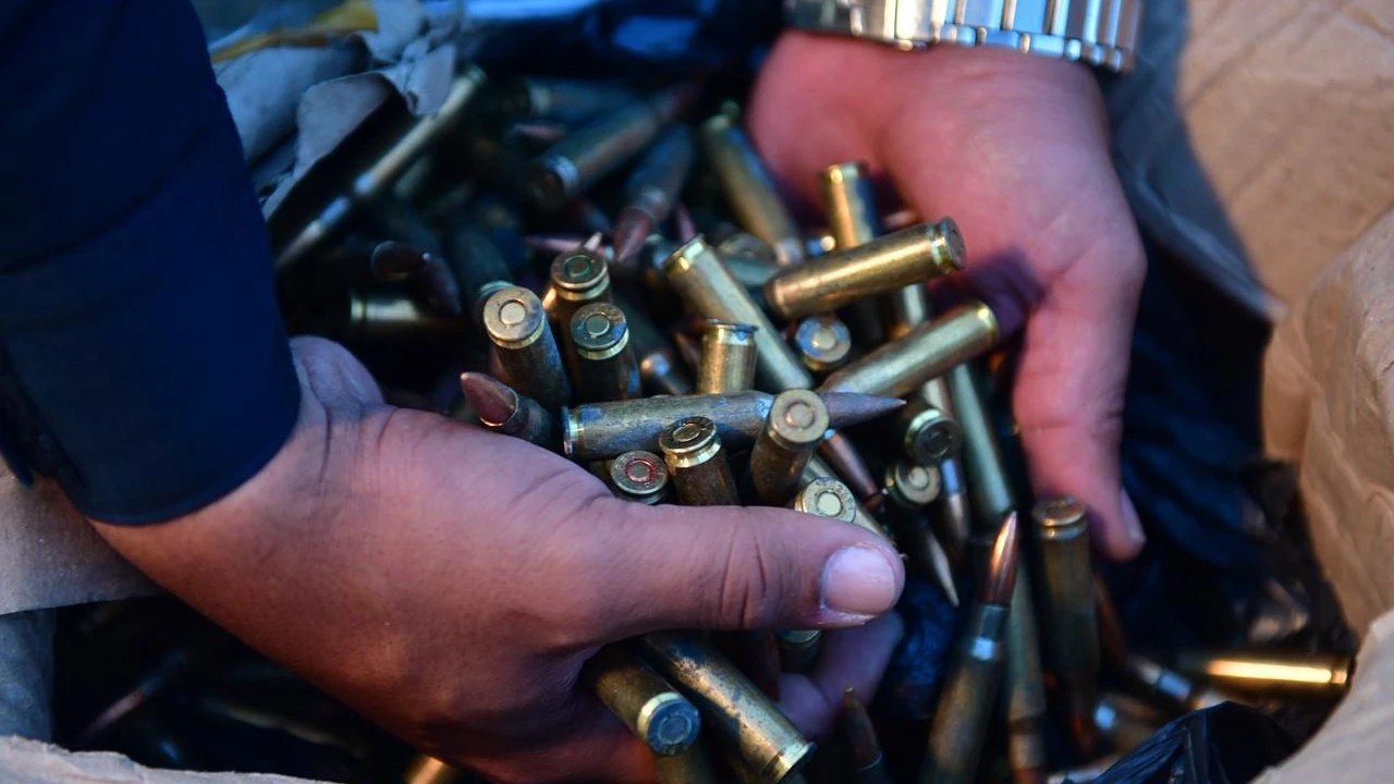 Más de 9.000 cartuchos de diferentes calibres incautados en distintas comunas de Medellín