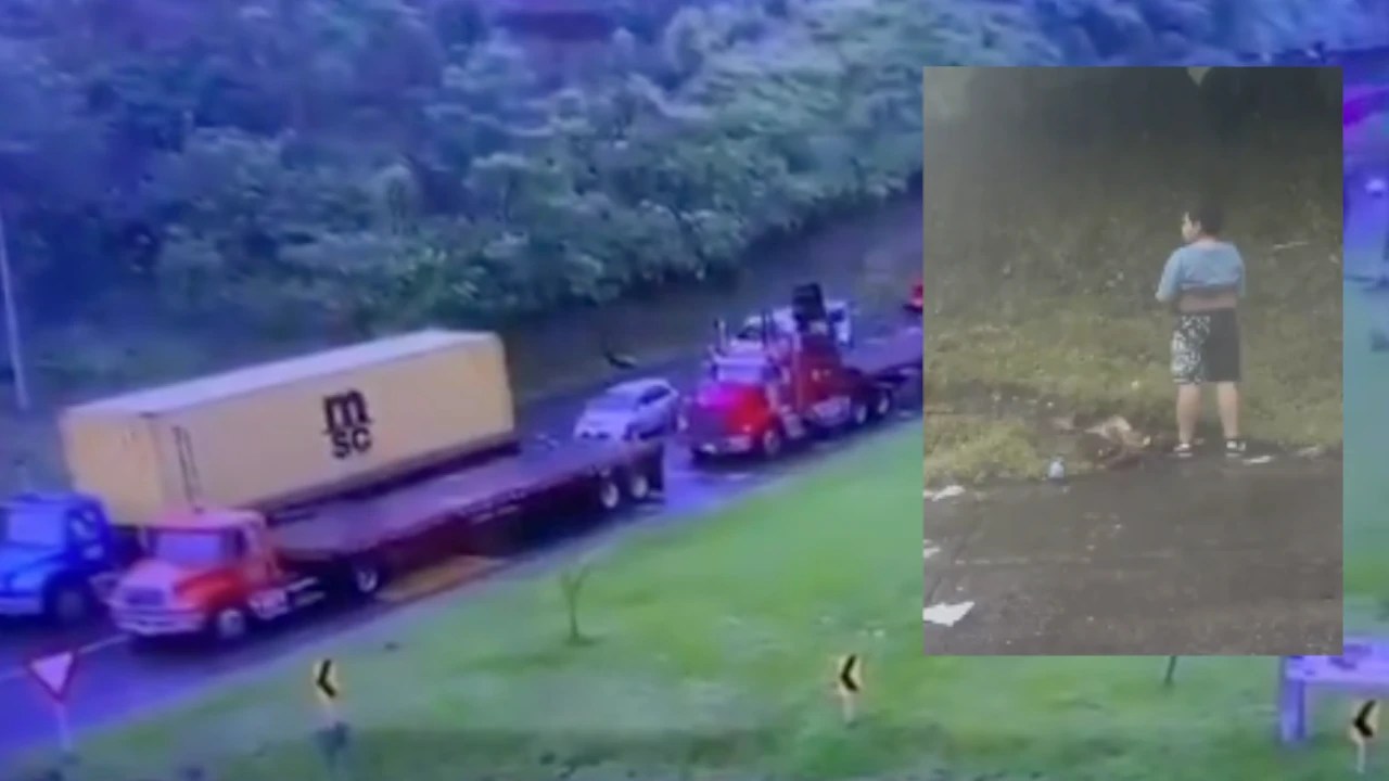«Chao Julio, chao»: video captó curiosa despedida segundos antes del tragico accidente en la vía a Buenaventura