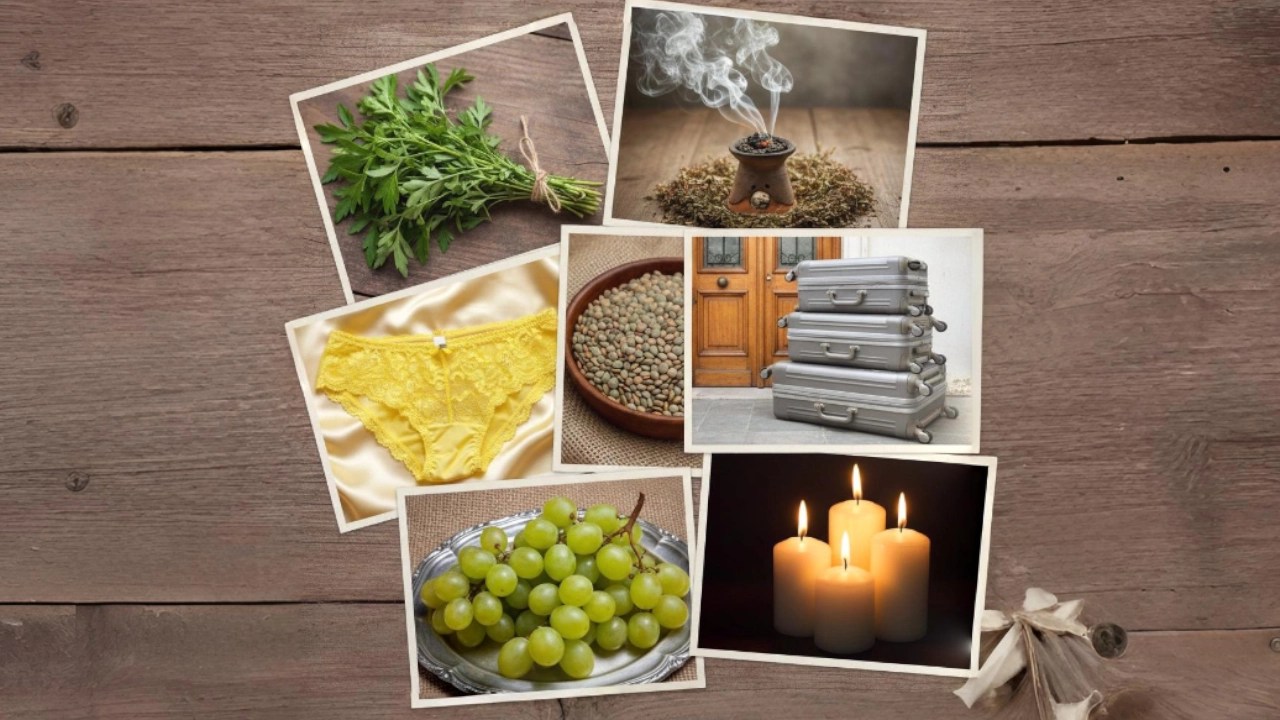 ¿Funcionan o no? Estos son los rituales, agüeros y tradiciones con los que Antioquia despide el 2025 y recibe el Año Nuevo