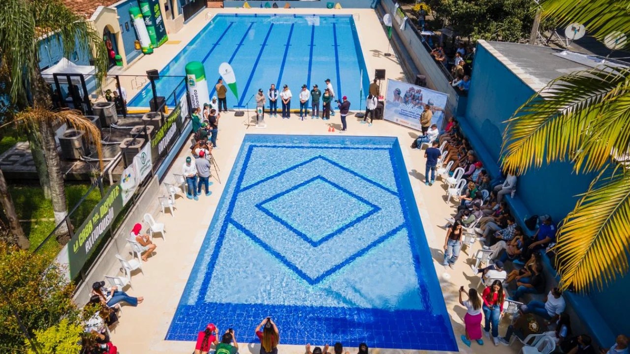 Renuevan la piscina de INDESA en Sabaneta tras inversión superior a $756 millones