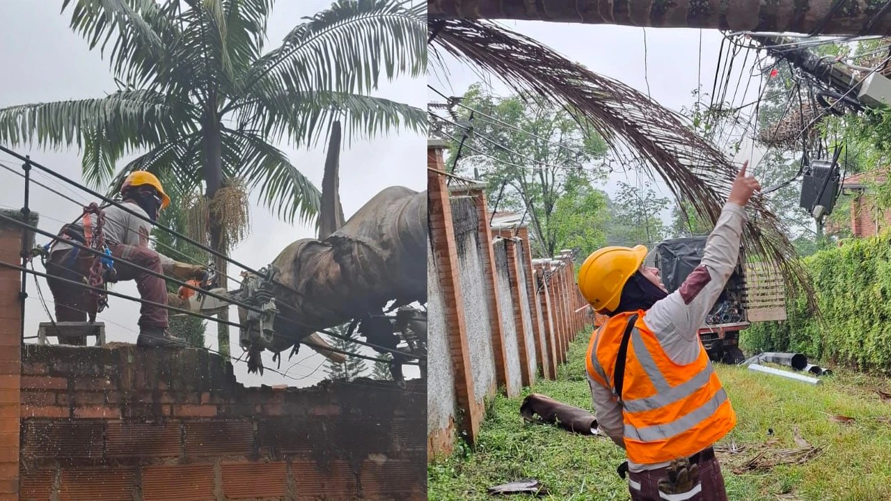Restablecen el 97 % del servicio eléctrico luego de emergencias por lluvias en El Poblado