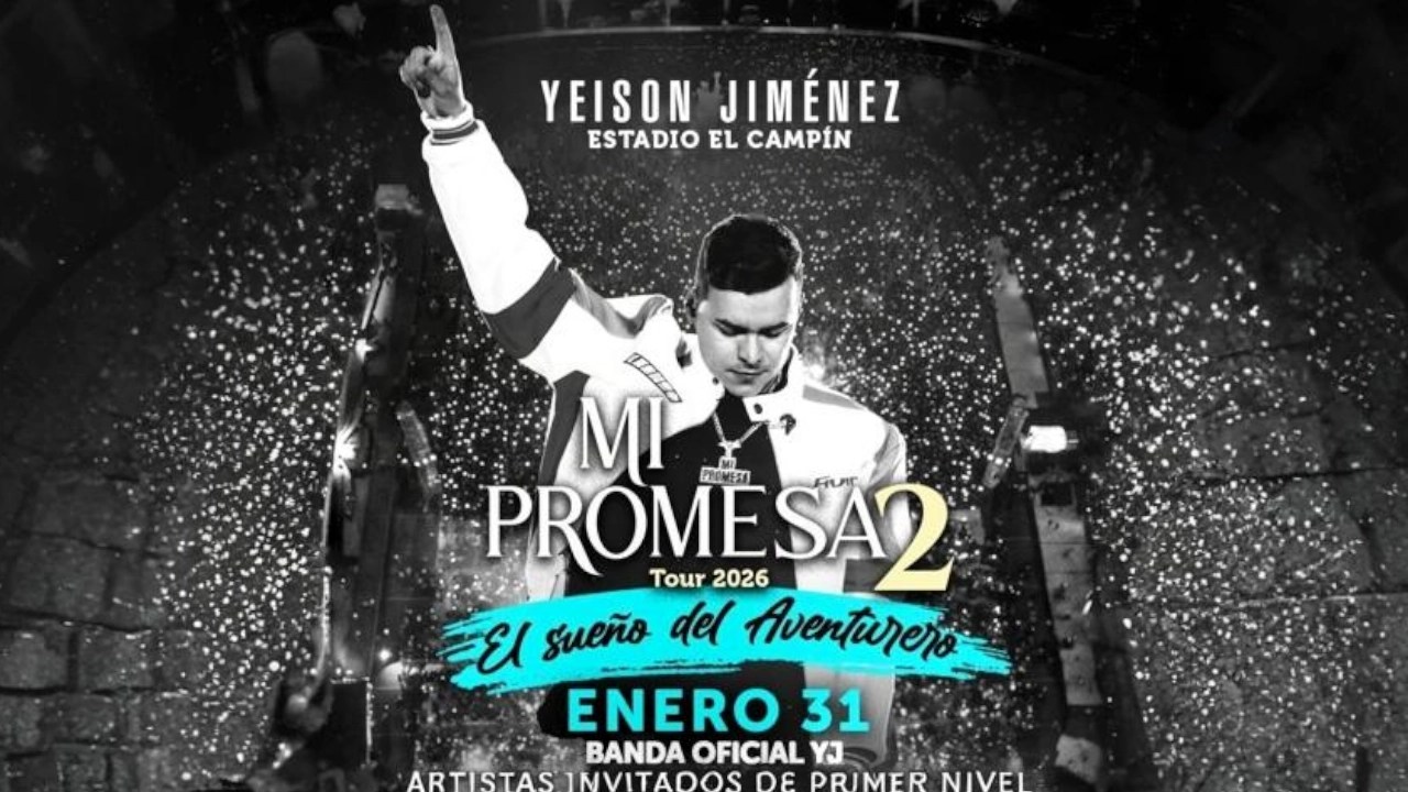 Mi Promesa Tour 2.0 sí se realizará en El Campín como homenaje a Yeison Jiménez