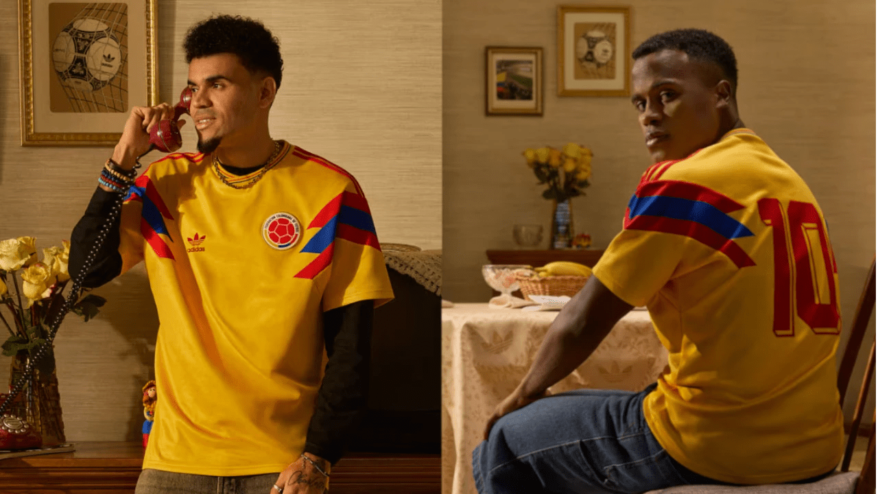 Como en los viejos tiempos: la Selección Colombia revive la camiseta de 1990