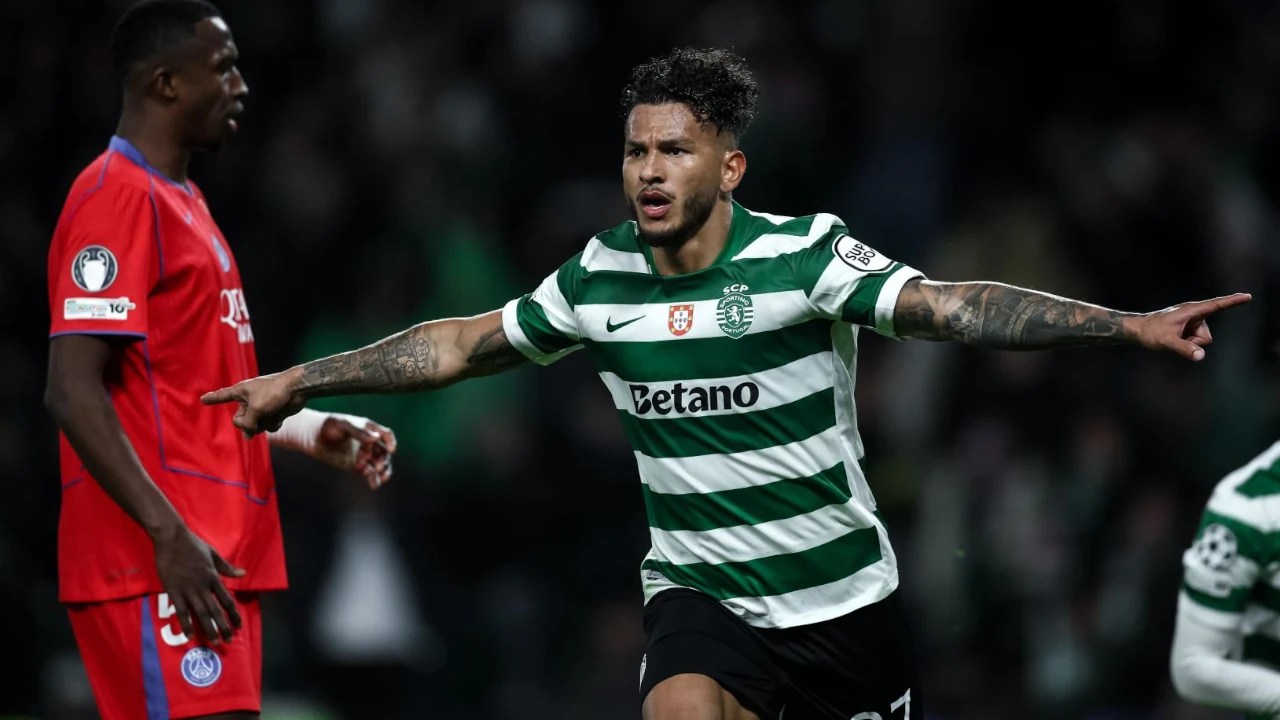 Con doblete de Luis Suárez, el Sporting de Lisboa vence al PSG vigente campeón de la Champions League