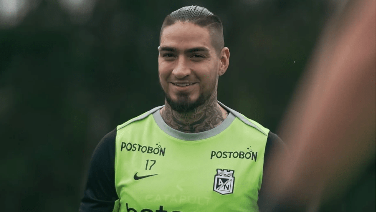 Chicho Arango ya está habilitado y listo para debutar con Atlético Nacional