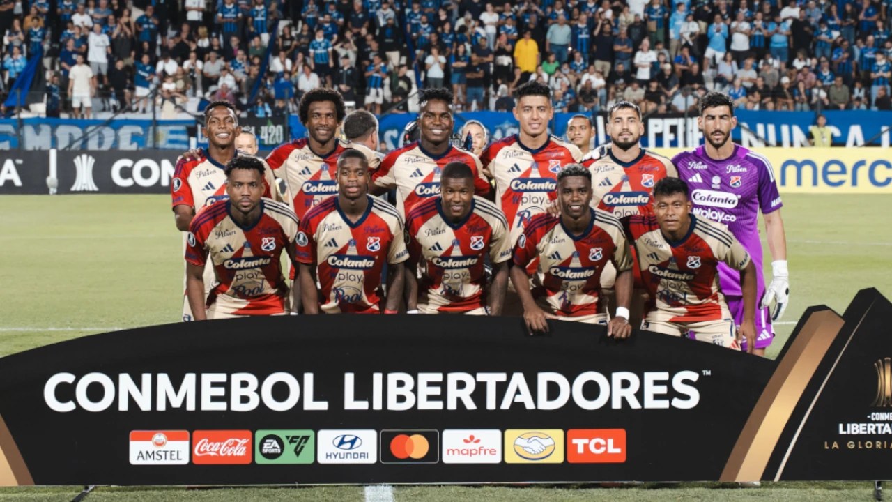 Medellín venció a Liverpool en territorio uruguayo y se llevó la ventaja para avanzar en Libertadores